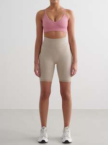 Desert Rose Ribbed Seamless Deep Cut Bra