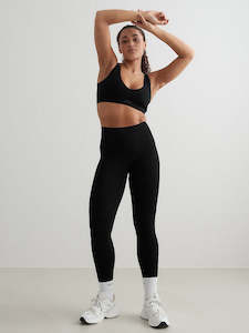 Womens Training: Black Shape Seamless Tights