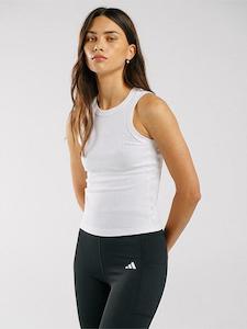 All Gym Seasonal Rib Tonal 3-Stripe Tank