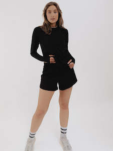 Womens Training: Taylor Run Short in Black