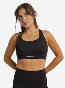 Bra Tights: Frequency Sports Bra in Black