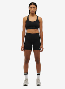 Bra Tights: Frequency 5 Bike Short in Black