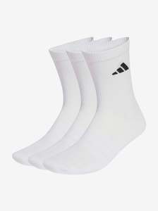 Adidas Performance: Cushioned Sportswear Crew Socks 3 Pair Pack Unisex