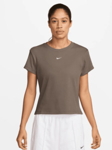Nike: Sportswear Rib Jersey Short Sleeve Top