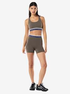 P E Nation: Avant Sports Bra in Major Brown