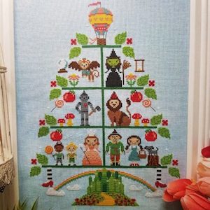 Wizard of Oz Christmas Tree pattern