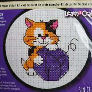 Cute Kitten kit with hoop