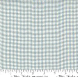 French General Woven Ginghams French Blue Pearl ⅛" Check