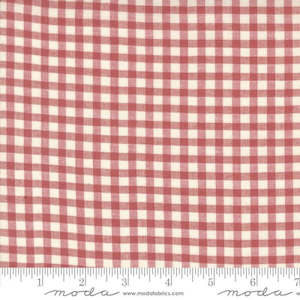 French General Woven Ginghams Garance Pearl-⅜" Check