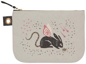 Bags And Purses: Beasties Large Zip Pouch