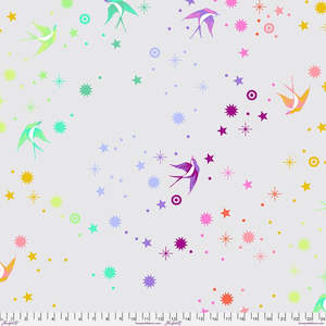 Tula Pink Fairy Dust XL Widebacker in Whisper