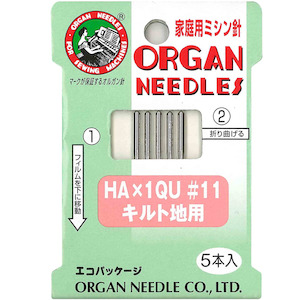Pins And Needles: Organ Needles - Quilting Needles Size 11/75