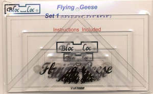 Bloc Loc Rulers: Bloc Loc Flying Geese Set 1