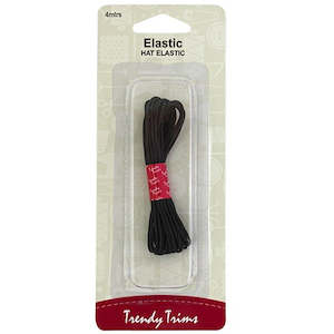 Hat Elastic Black (4 metres)