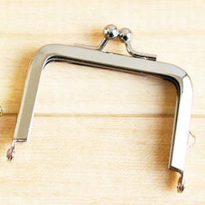 No Sew Purse Frame Silver 5.8cm