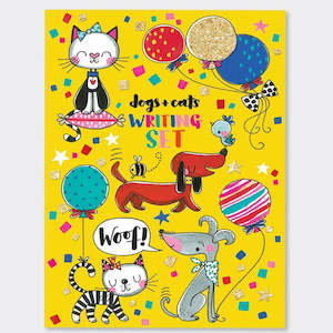 Dogs and Cats Writing Set