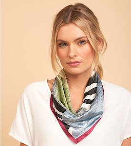 Scarves: Tiger Tree Magenta Wings of Desire Scarf