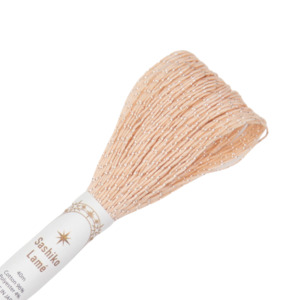 Olympus Sashiko Lamé Thread SL6 Apricot
