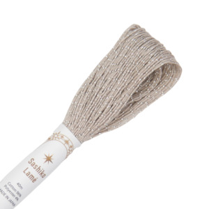 Olympus Sashiko Lamé Thread SL4 Beige
