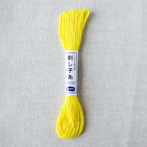 Olympus Sashiko Cotton Thread 29 Lemon Yellow