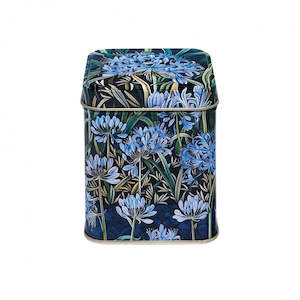 Tins: Agapanthus 100 gm Tea Caddy Tin