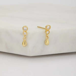 Jasmine Stud Earring in Gold