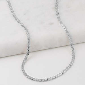 Necklaces: Charlotte Necklace - Silver