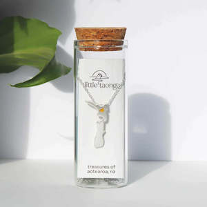 Necklaces: Little Taonga - New Zealand Map Necklace