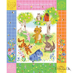 Black Fabric: Aker Woods My Favourite Day Panel