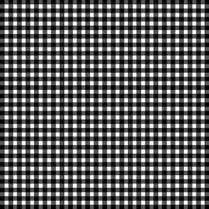 Black Fabric: Beautiful Basics Classic Check in Black