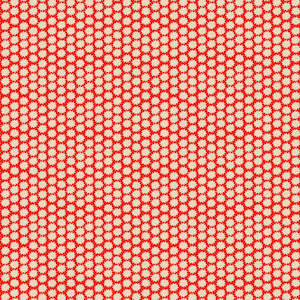 Red Fabric: Beach Day Starburst in Red