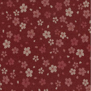 Kawa Blossoms on Red