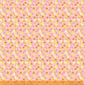 Lucky Rabbit Calico in Pink