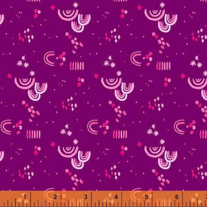 Aerial Embellishment in Purple