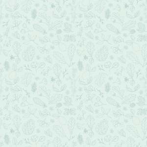 Aqua Teal Fabric: House & Home Forest