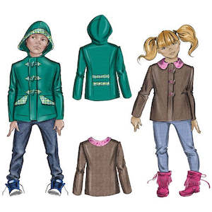 Tadah Patterns: Tadah Patterns - Duffle Coat