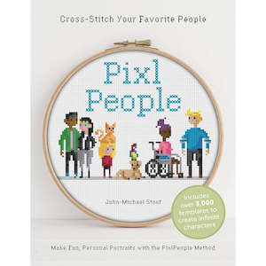 Pixl People Cross Stitch Your Favourite People