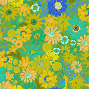 Alison Glass: Between Open Eyed in Leaf