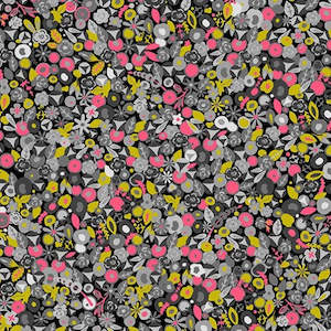 Sun Prints 2021 Tuesday in Black - 95cm