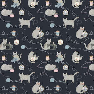 Dear Stella: And Sew It Goes - Sewing Cats