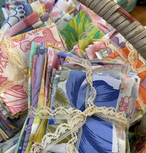 Vintage Sheets: Vintage Sheet Scrap Bundle