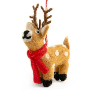 Christmas Trees And Decorations: Reindeer Reagan Christmas Decoration