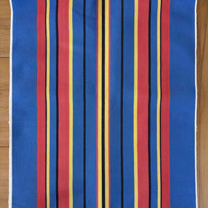 Fabric Panel: Vintage Heavy Duty Deck Chair Canvas