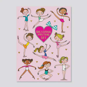 Letter Writing Sets: Rachel Ellen - Ballerina Writing Set