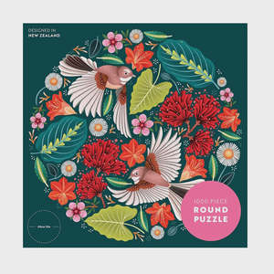 Jigsaw Puzzles: Chirpy Fantails 1000pc Puzzle
