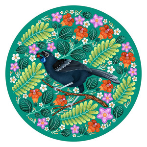 Kokako Round 1000 pc Puzzle