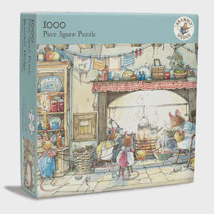 Jigsaw Puzzles: Brambly Hedge Kitchen at Crabapple Cottage 1000pc Puzzle