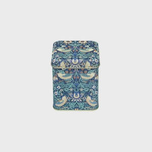 William Morris Blue Strawberry Thief 100gm Tea Caddy Tin