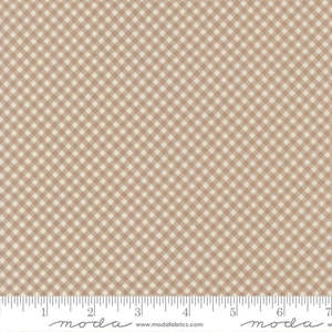 Gingham Check in Stone