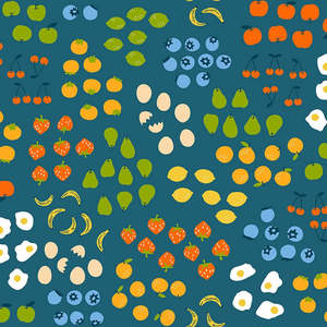 A Discount Voucher Collection: Egg and Friends Froot in Teal